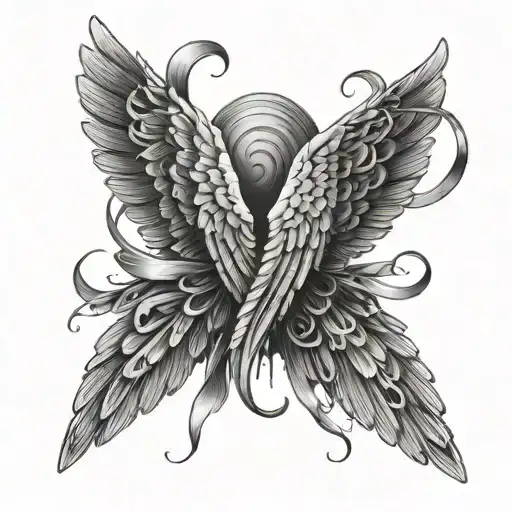 Angel Wings With Names