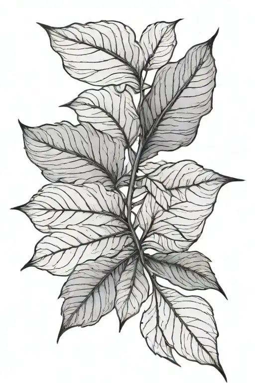 Fine Line Leaf