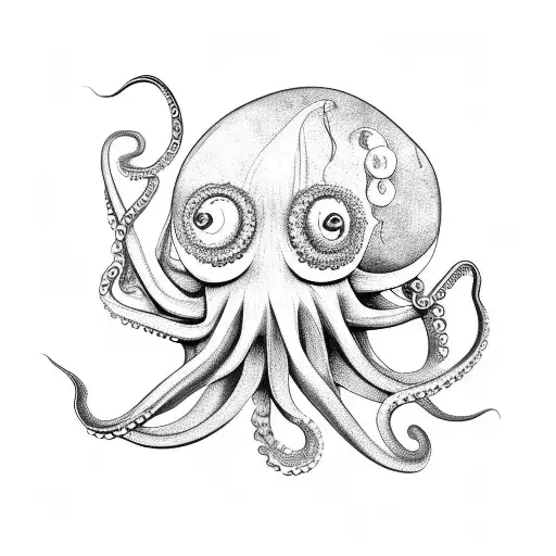 Octopus With Treasure