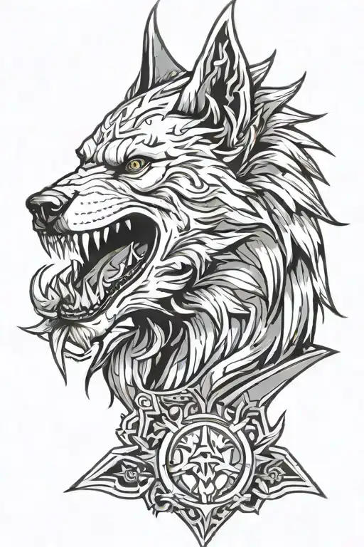 Ares Wolf Head