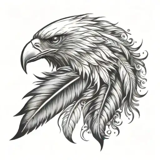 Eagle Feather Feather Feather