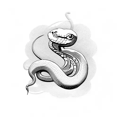 Snake Forming Music Note