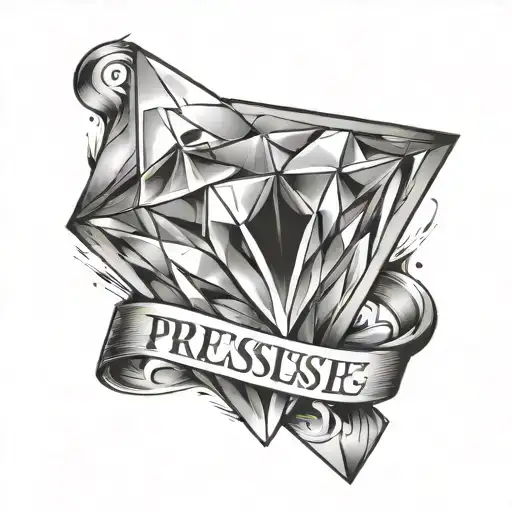 The Word Pressure Inside Of A Diamond Shaped