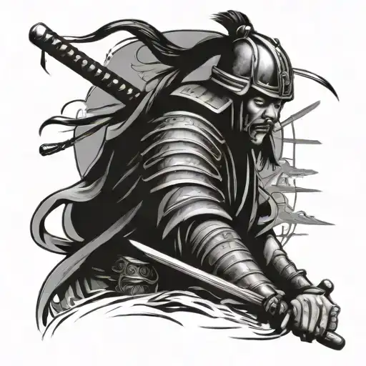 Japanese Samurai Warrior