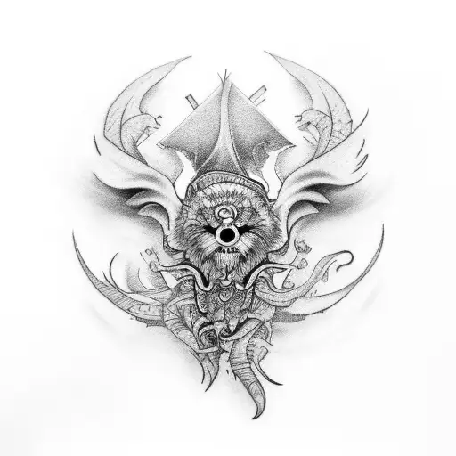 An Intricate Tattoo Design Inspired By The Effects Of Adhd On Those That Have It