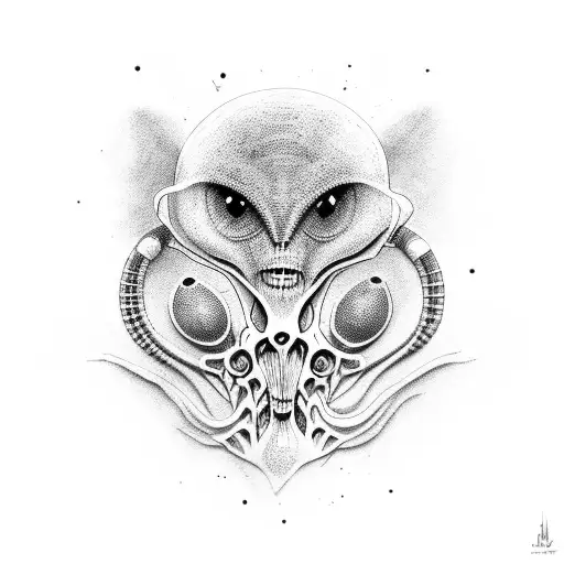 Alien Etching Style