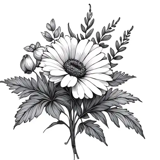 June And July And September Birth Flower