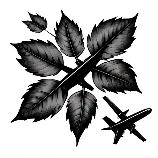 Heartstopper Leafs With An Airplane At The End