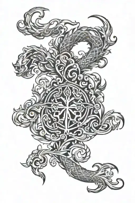 Scottish Tattoo For Power