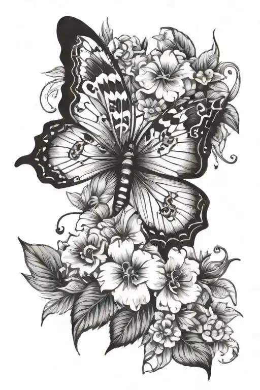 Floral Butterfly Jungle