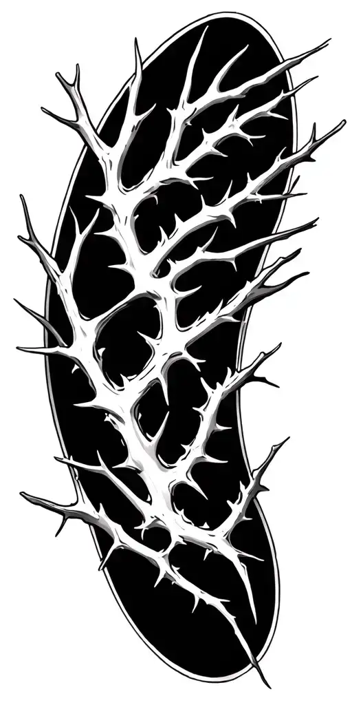Thorn Branches Shaped Like