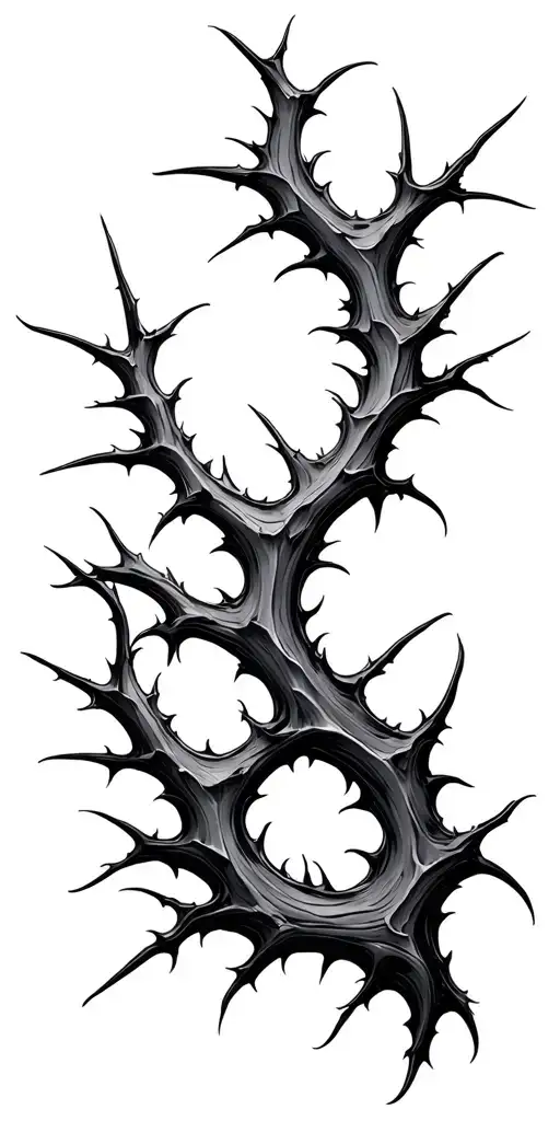 Thorn Branches Shaped Like