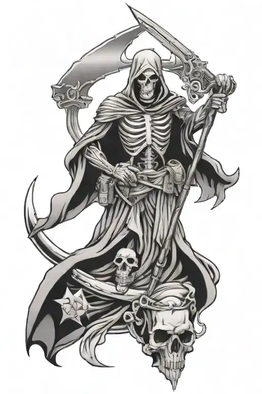 Grim Reaper For 1St Battalion 9Th Marines