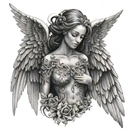 999 In Figures With Angel Wings