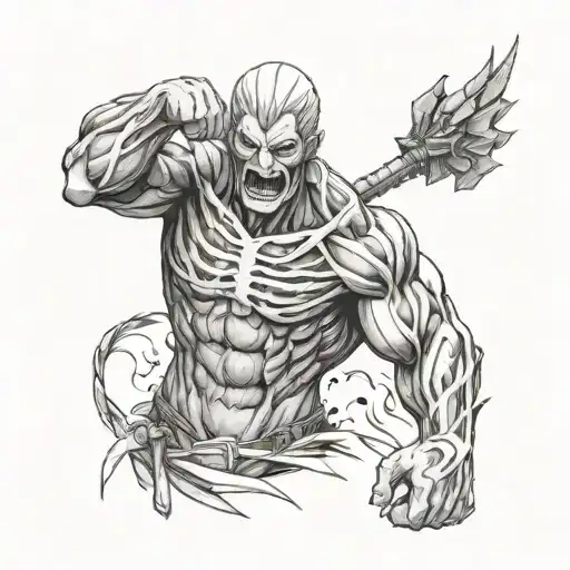 Progenitor From Attack On Titan Atlas Holding