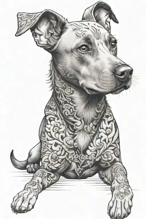 Half Sleeve Dog
