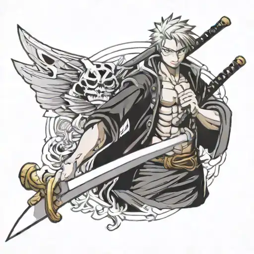 Saber Of Zoro One Piece Anime