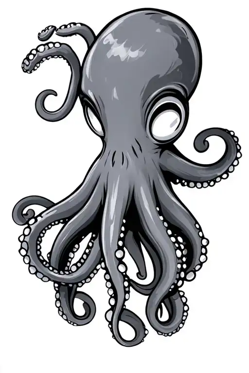 Cartoon Octopus