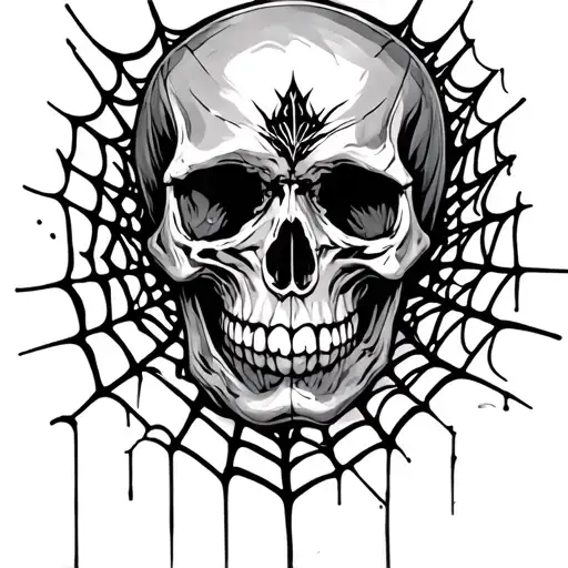 Skull And Webs