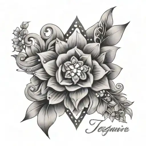 Jazmin Word With Diamonds At Background