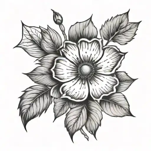 Cherokee Rose Flower