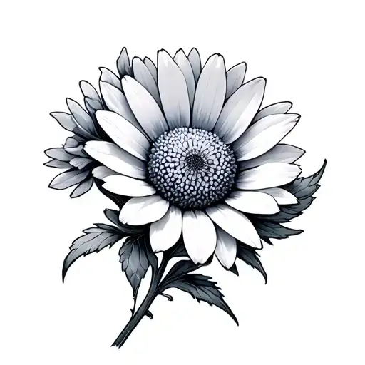 Daisy Cornflower Periwinkle Flower Intertwined