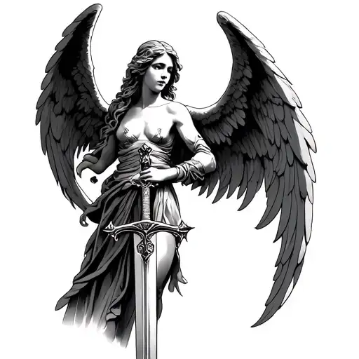 Angel With Sword