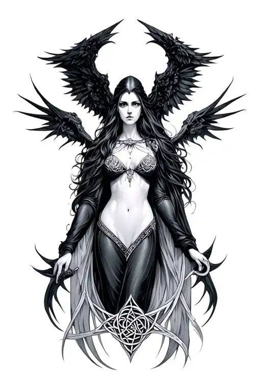 The Morrigan Hekate Celtic