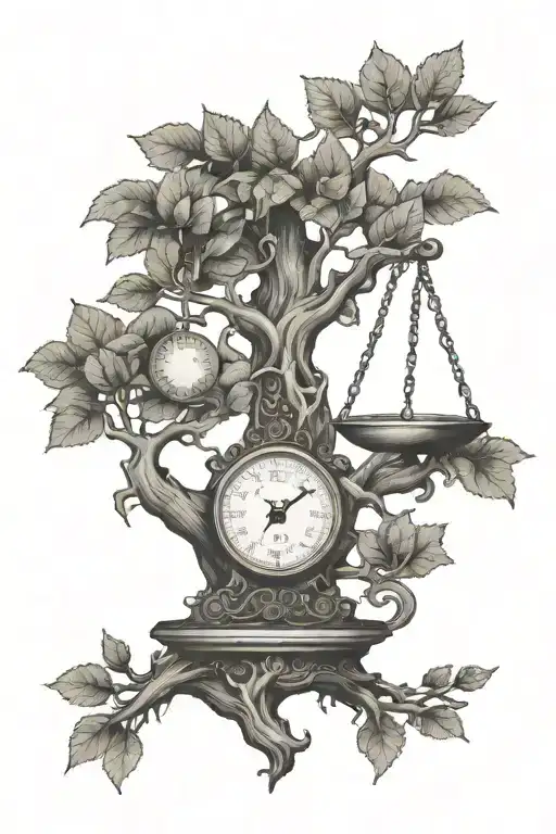 Scales Growing From A Tree