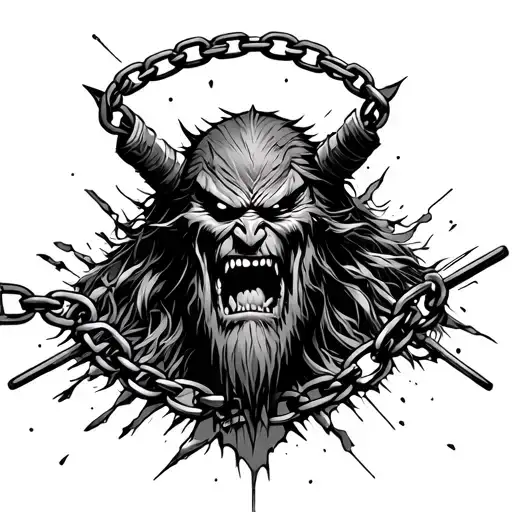 Berserker Broken Chain Links