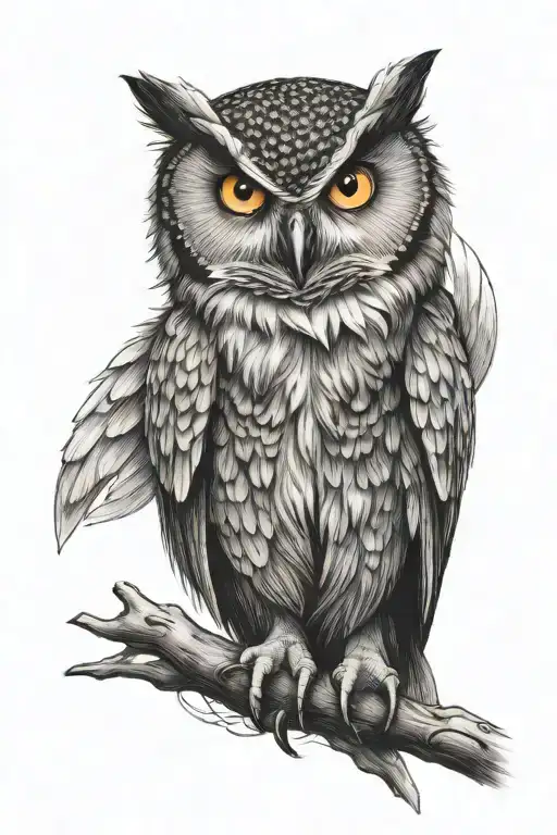 Owl Sitting