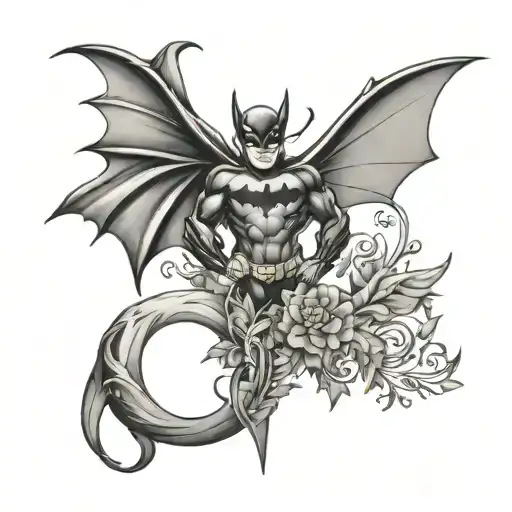 Batman And Tinker Bell Infinity Symbol