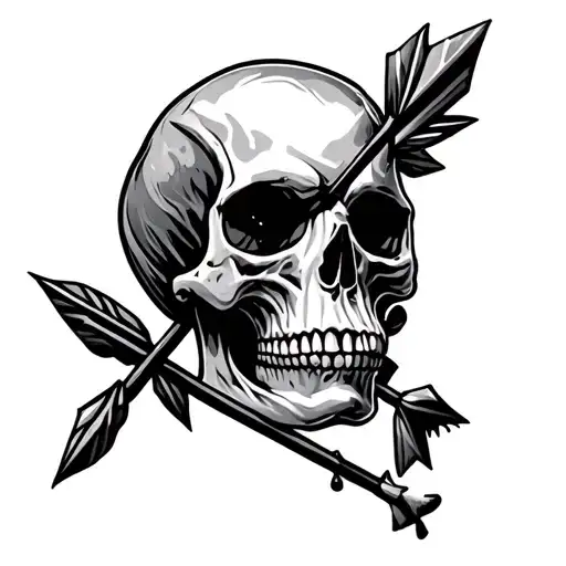 Skull And Arrows