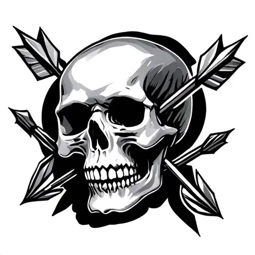 Skull And Arrows