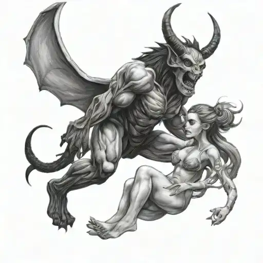 Demon With Girl