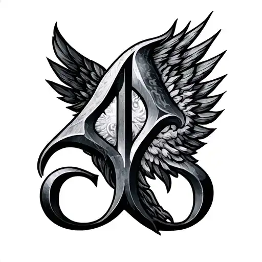 Alpha And Omega Symbol