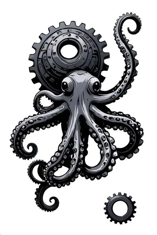 Mechanical Industrial Octopus Gear Wheels