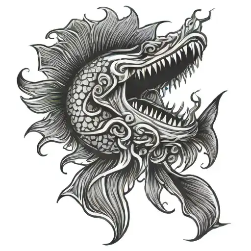 Hell Fish Logo