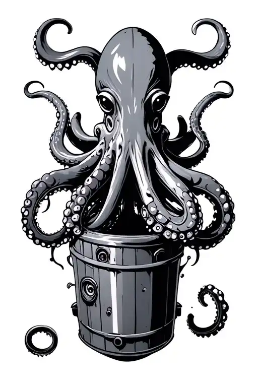 Mechanical Trash Octopus