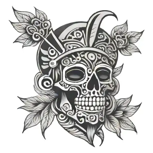 Mexican And Filipino Tribal