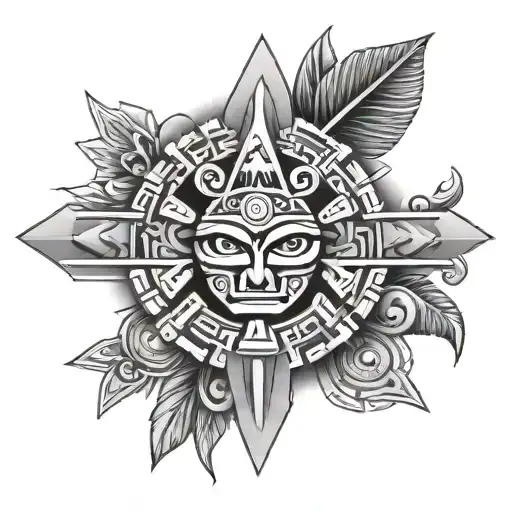 Aztec And Filipino Symbol