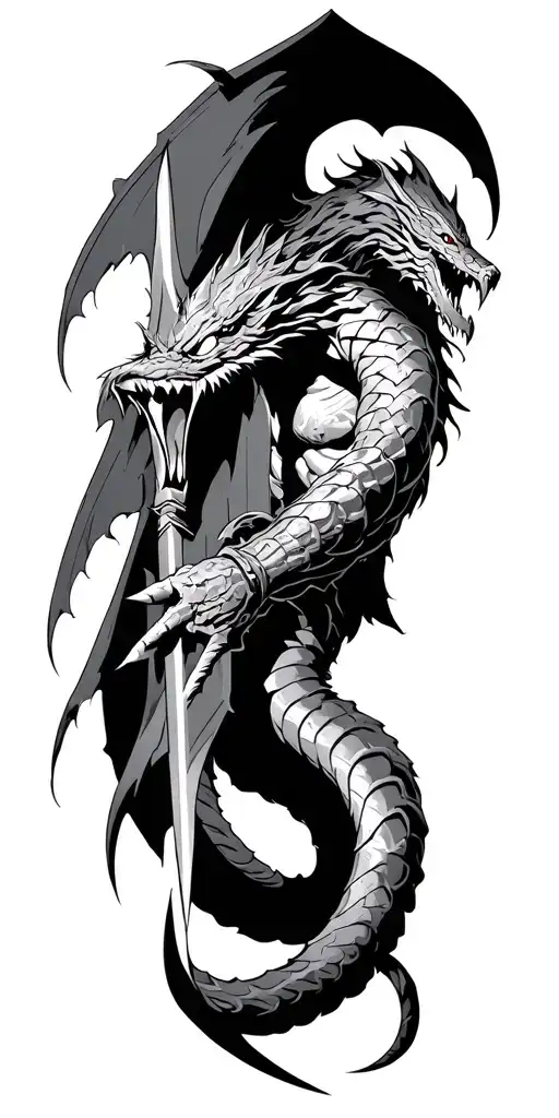 Neo Nordic Jormungandr Fighting Thor God Of Thunder