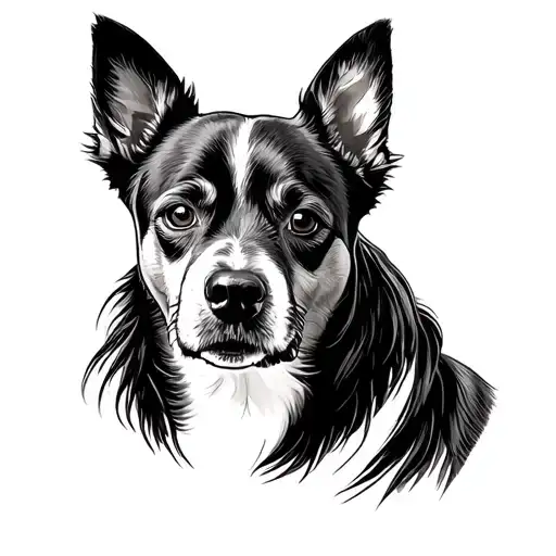 Dog Portrait Tattoo Of Your
