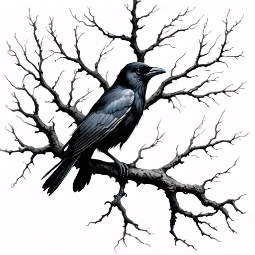 Crow Tree Branches
