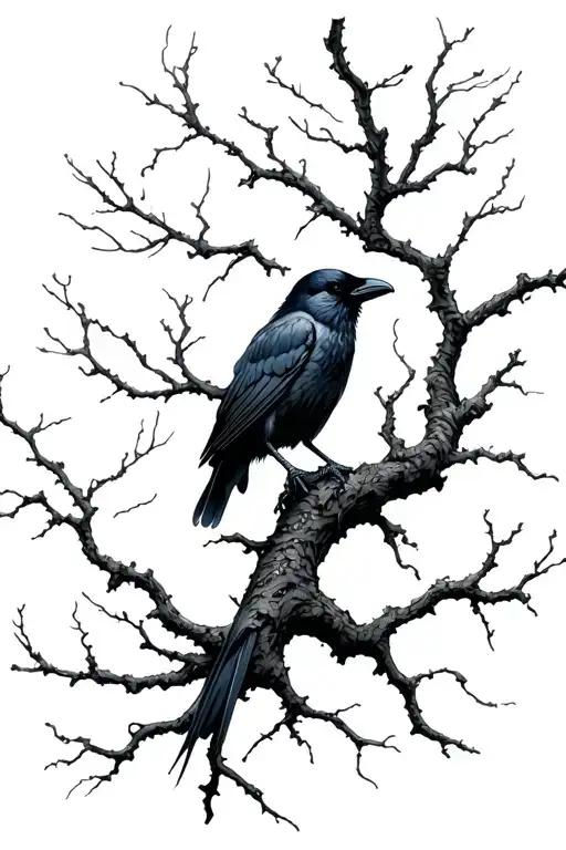 Crow Tree Branches