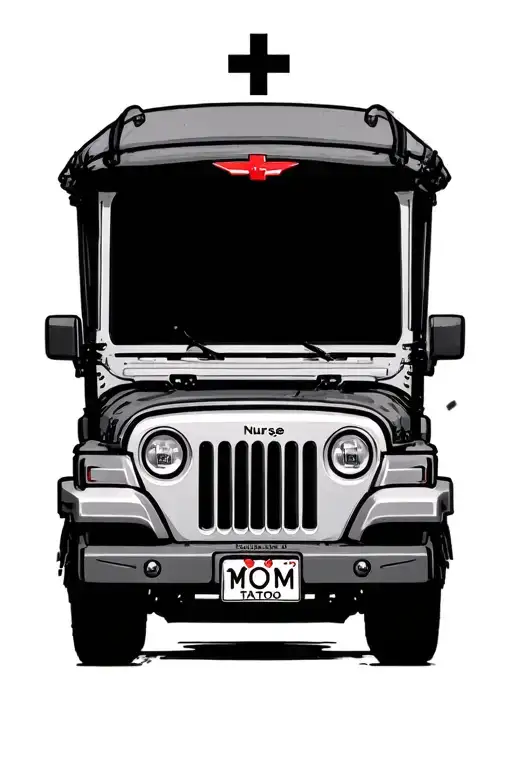 Jeep Nurse Mom