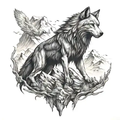 Wolf Eagle Mountains Skulls