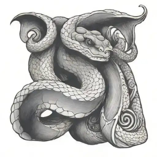 Snake Intertwined
