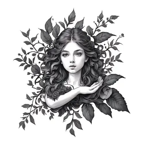 Wrap Around Arm Vine Wrapping