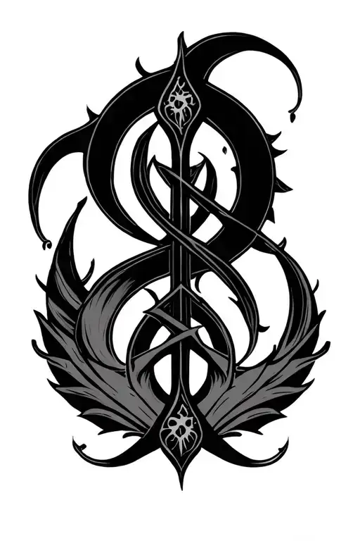 Erzulie Dantor Veve Symbol Incorporated